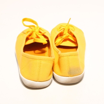 Dámská žlutá domácí elegantní obuv