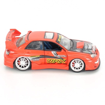 Model auta Subaru Impreza WRC červené