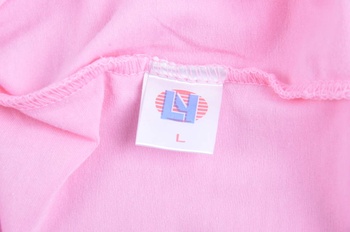 Dámské tričko LN růžové s tkaničkou na záda