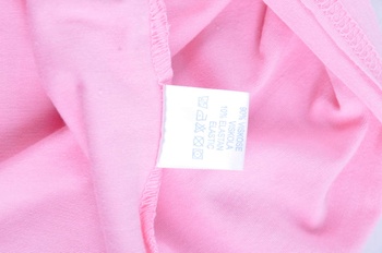 Dámské tričko LN růžové s tkaničkou na záda