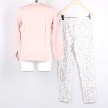 Dámské pyžamo Esmara růžovobílé