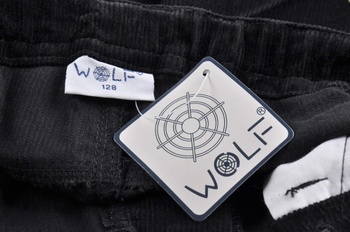 Chlapecké kalhoty WOLF černé