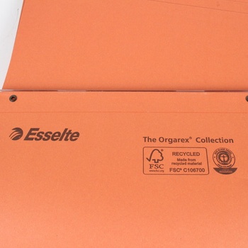 Závěsné desky Esselte oranžové