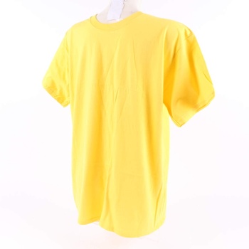 Pánské tričko Gildan žluté