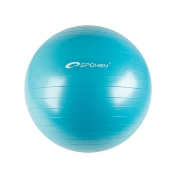 Gymnastický míč Spokey s pumpičkou modrý