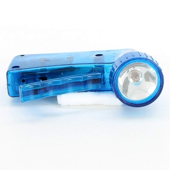 Kapesní svítilna plastová modrá
