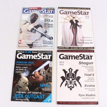 Sada časopisů GameStar 4 ks