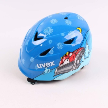 Dětská helma Uvex modrá s motivem rolby