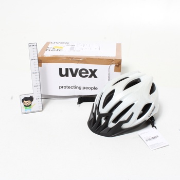 Dívčí cyklistická helma Uvex bílá