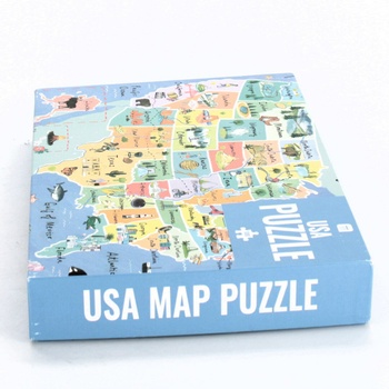 Puzzle 1000 Talking Tables ‎PUZZ-MAP-USA