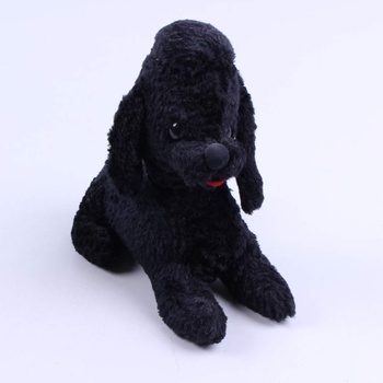 Plyšová hračka černý pes 