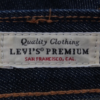 Pánské džíny značky Levi's 501 modré barvy