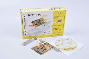 Karta ICY BOX USB 3.1 typ C