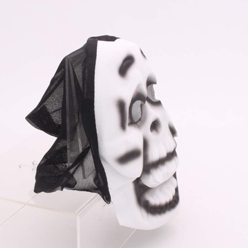 Maska na karneval černo-bílé barvy