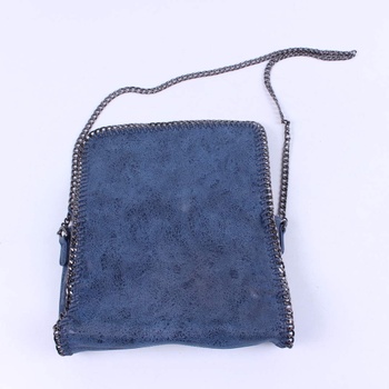 Dámská kabelka s modrým vzorem
