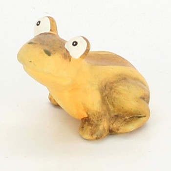 Keramická soška sedící žába  