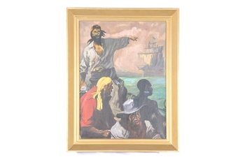 Obraz s motivem námořníků