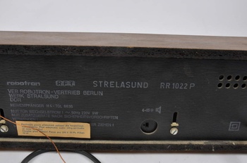 Radiopříjmač Robotron RR 1022 P