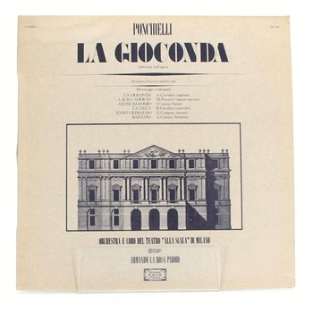 Gramofonová deska La Gioconda Amilcare Ponchielli
