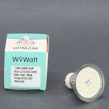 Stropní bodové světlo Wowatt GU10 LED 10 ks