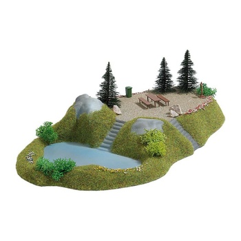 Model krajiny Busch 3109 jezero