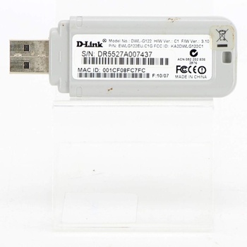 USB Wi-Fi adaptér D-Link DWL-G122 bílý