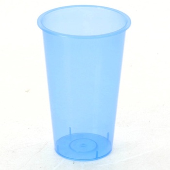 Plastové kelímky na nápoje modré