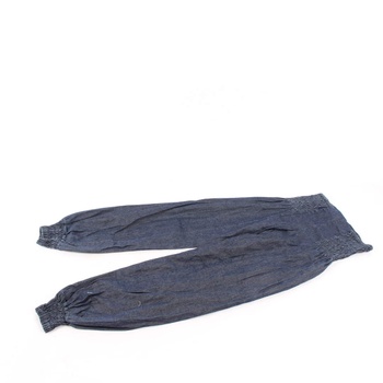 Dámské harémové kalhoty odstín modré
