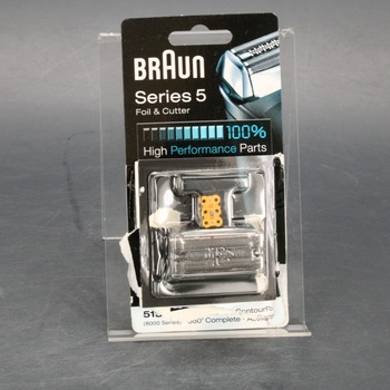 Náhradní hlavice Braun 51S stříbrná