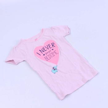 Dívčí tričko Just One You růžové s nápisem