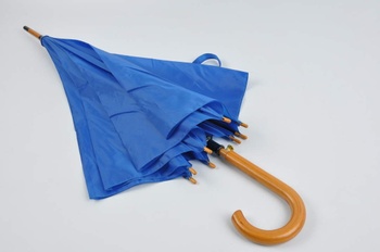 Deštník holový odstín modré