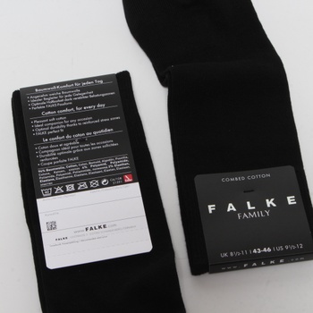 Pánské ponožky Falke Family černé 3 ks 43-46