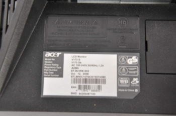 Monitor Acer V173D 17