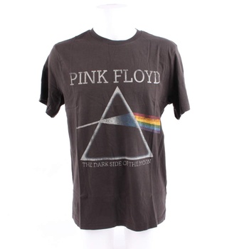 Pánské tričko H&M odstín hnědé Pink Floyd
