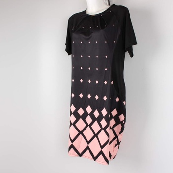 Dámské šaty Cocoepps odstín černé a růžové
