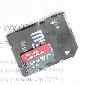 MicroSDHC karta Sandisk Ultra Plus a adaptér