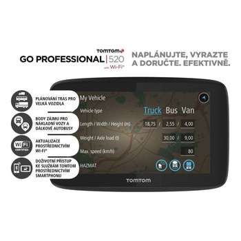 GPS navigace Tomtom Professional 520 EU