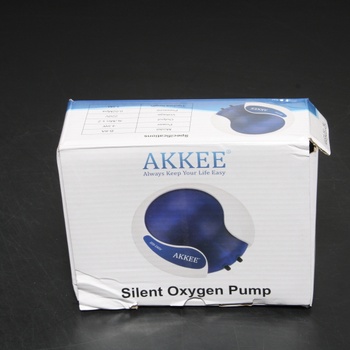 Vzduchová pumpa AKKEE modrobílá