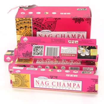 Vonné tyčinky Deepika Nag Champa 12 balení