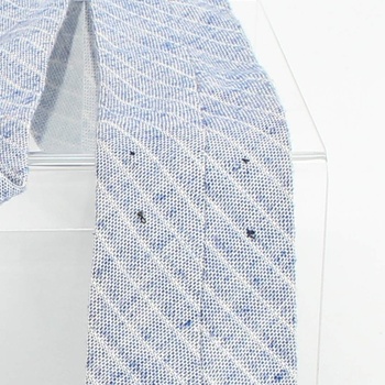 Pánská elegantní kravata modro-béžová
