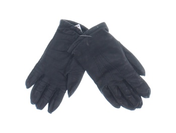 Pánské rukavice kožené prstové černé