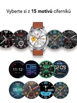 Smartwatch IMMAX SW14 stříbrné