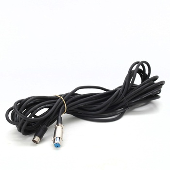 Mikrofonní kabel 12 m černý