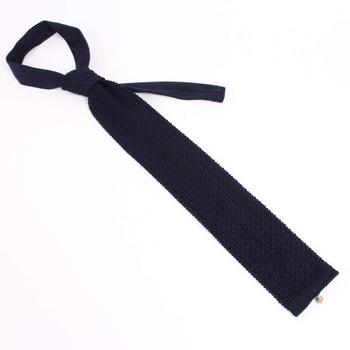 Pánská kravata Alpi Striccy černá