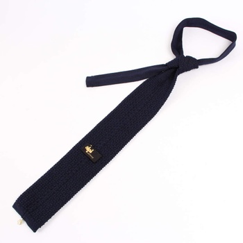Pánská kravata Alpi Striccy černá