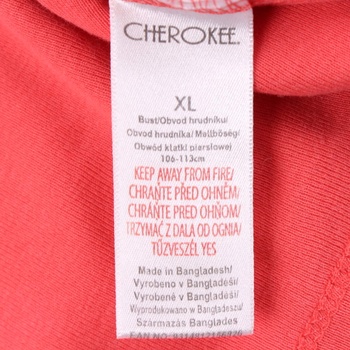 Dámské tričko Cherokee lososové