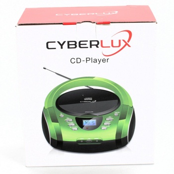 Přenosné rádio s CD Cyberlux Boombox CD / FM