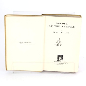 Kniha Murder at the keyhole R. A. J. Walling