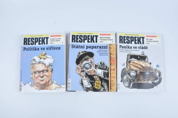 Sbírka časopisů Respekt více kusů