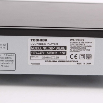 DVD přehrávač Toshiba SD-180EKE Black